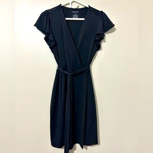 Black Nine West Women’s Wrap Dress Medium